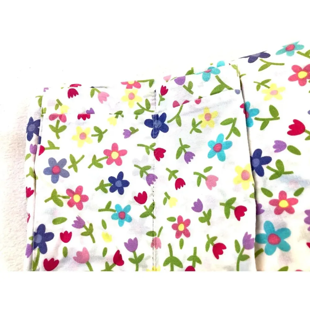 Twin Sheet Set Circo Target Bright Happy Flower Pattern
